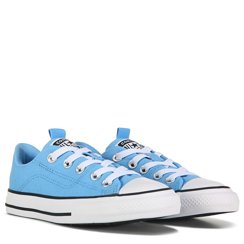 Converse Kids' Chuck Taylor All Star Rave Low Top Sneaker Little Kid Shoes (Lt. Blue/White) - Size 3.0 M