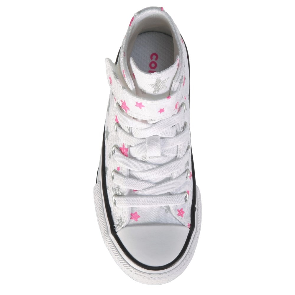 Converse Kids\' Chuck Taylor Famous High Kid 1V Footwear Little Star | Top Sneaker All