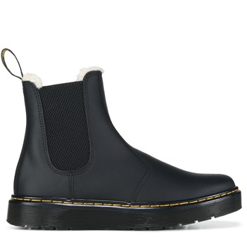 fleece lined dr martens