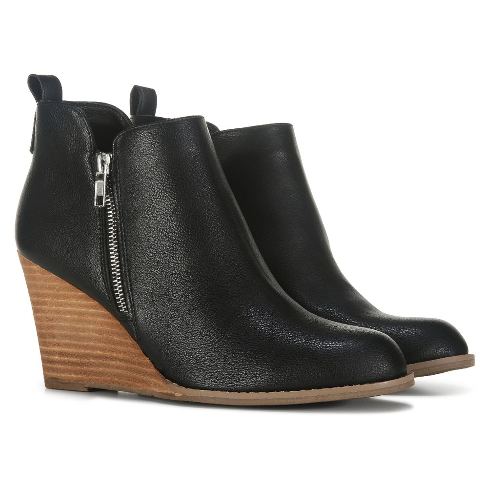 Famous footwear outlet wedge booties