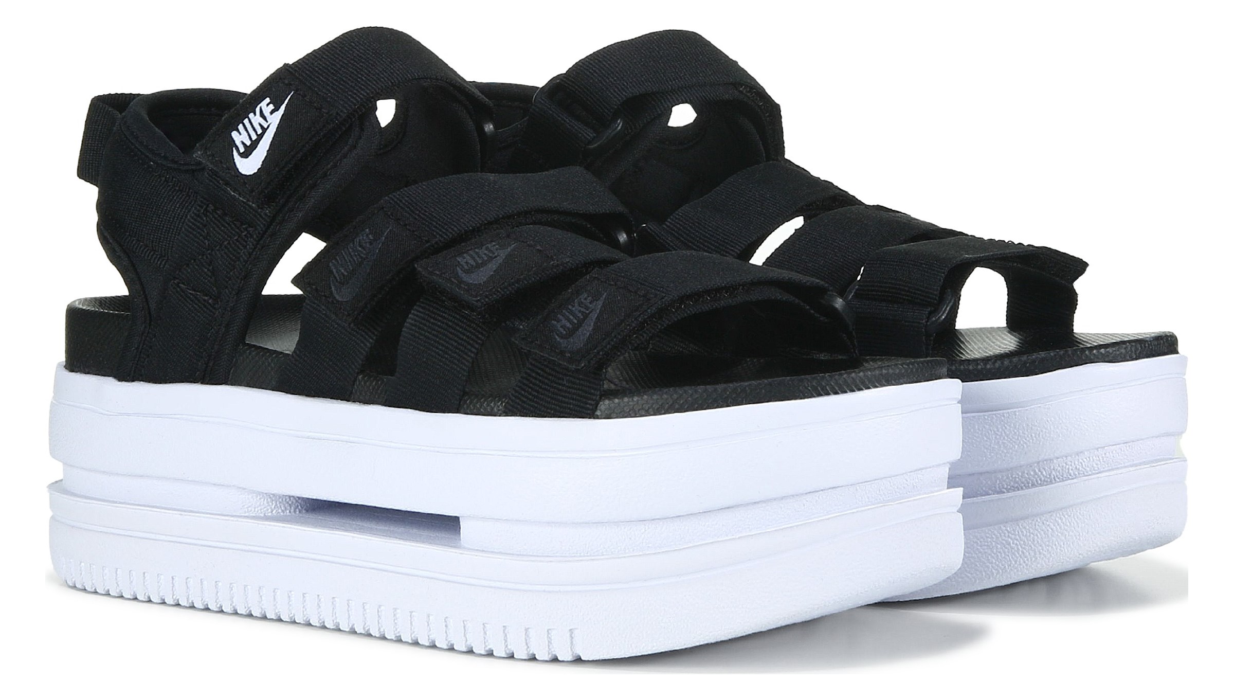 Platform clearance nike sandals