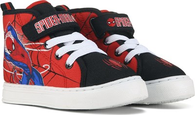 Spider Man Kids Spiderman Hi Top Little Kid Famous Footwear