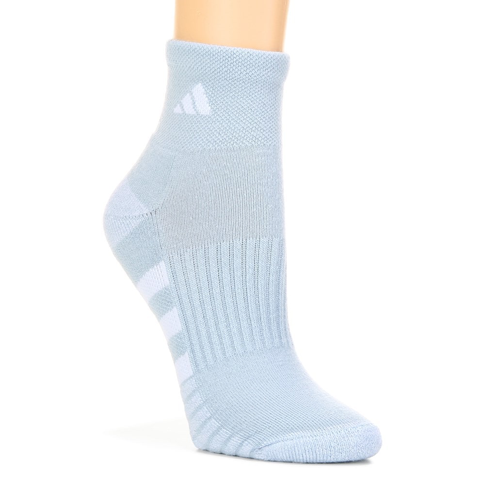 adidas Cushioned 3.0 Men's Quarter Ankle Socks - 3 Pack - Free