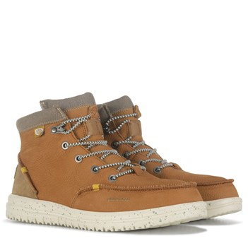 HEYDUDE Men's Bradley Leather Boot | Famous Footwear