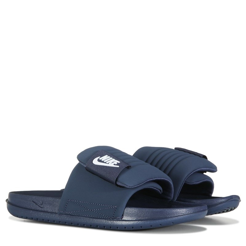 Nike Men's Offcourt Adjust Slide Sandals (Navy/White) - Size 12.0 M