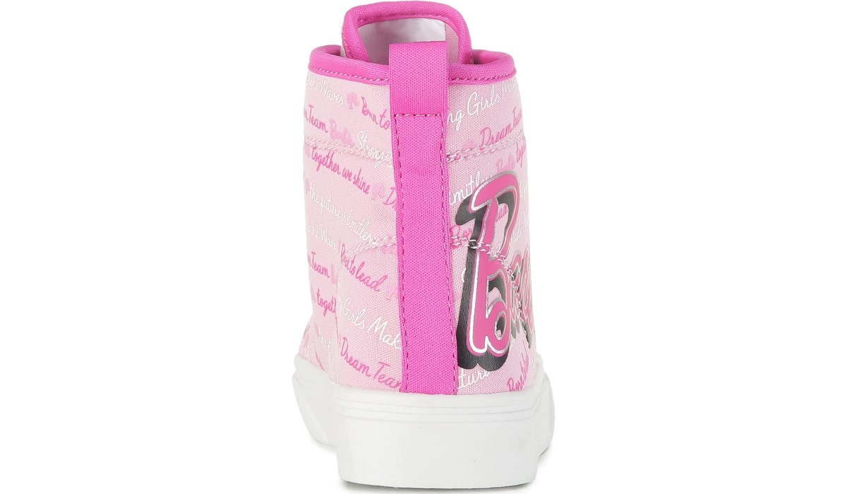 Barbie high top discount sneakers