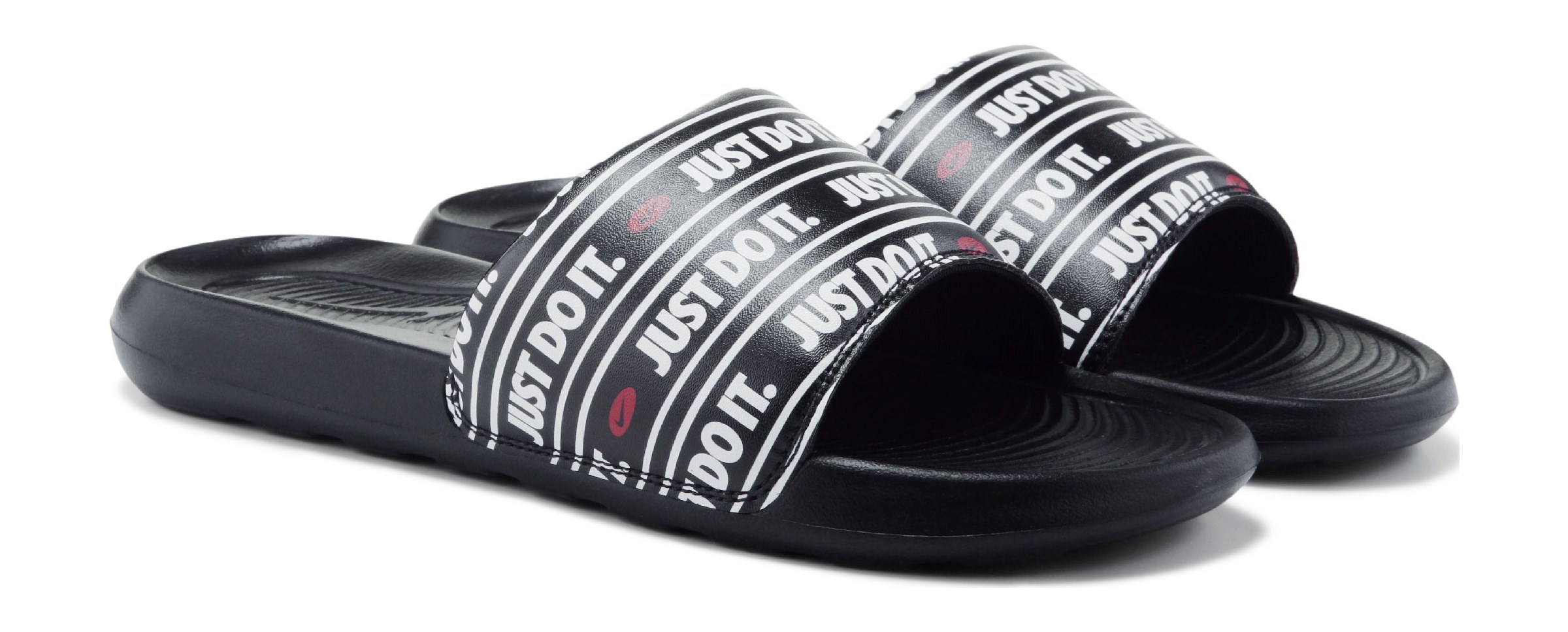 Nike slides discount at famous footwear