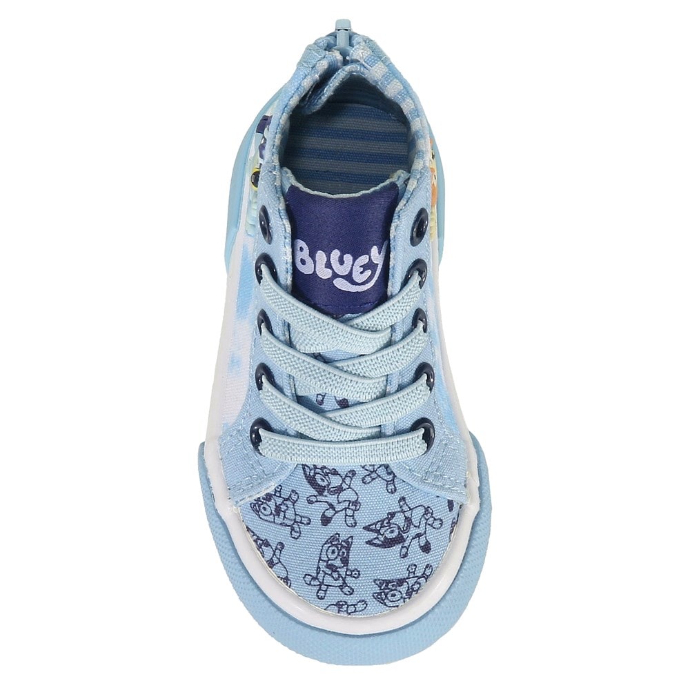 Ground Up Bluey & Bingo Hi Sneaker - Toddler / Little Kid - Light Blue