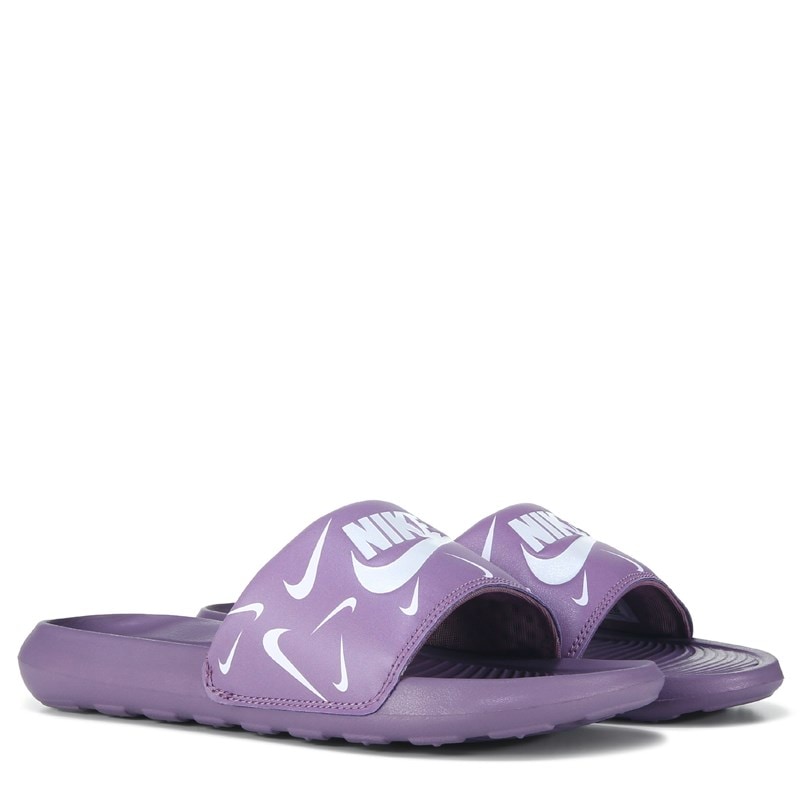 Nike Women's Victori One Slide Sandals (Violet Dust/Photon Dust) - Size 6.0 M