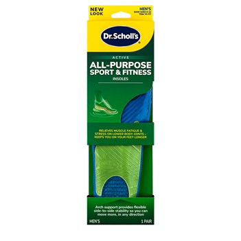Dr. Scholl's FITNESS WALKING Insoles. Reduce Stress and Strain on your  Lower Body While You Walk and Reduce Muscle Soreness (for Women's 6-10,  also available for Men's 8-14) : : Clothing, Shoes