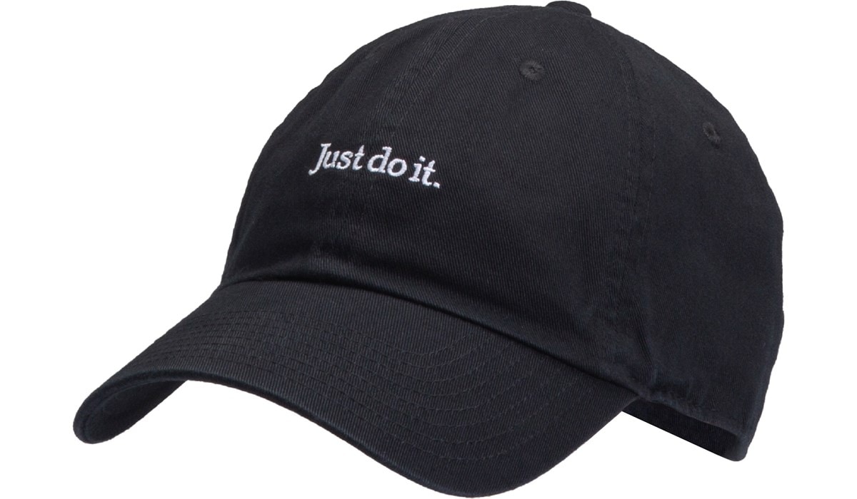 Nike just do it hat black on sale