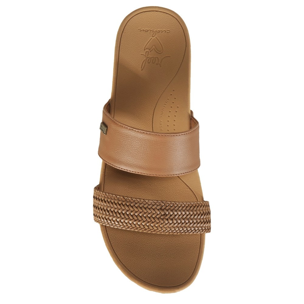 Reef Women's Banded Horizon 2.5 Slide Sandal | Famous Footwear