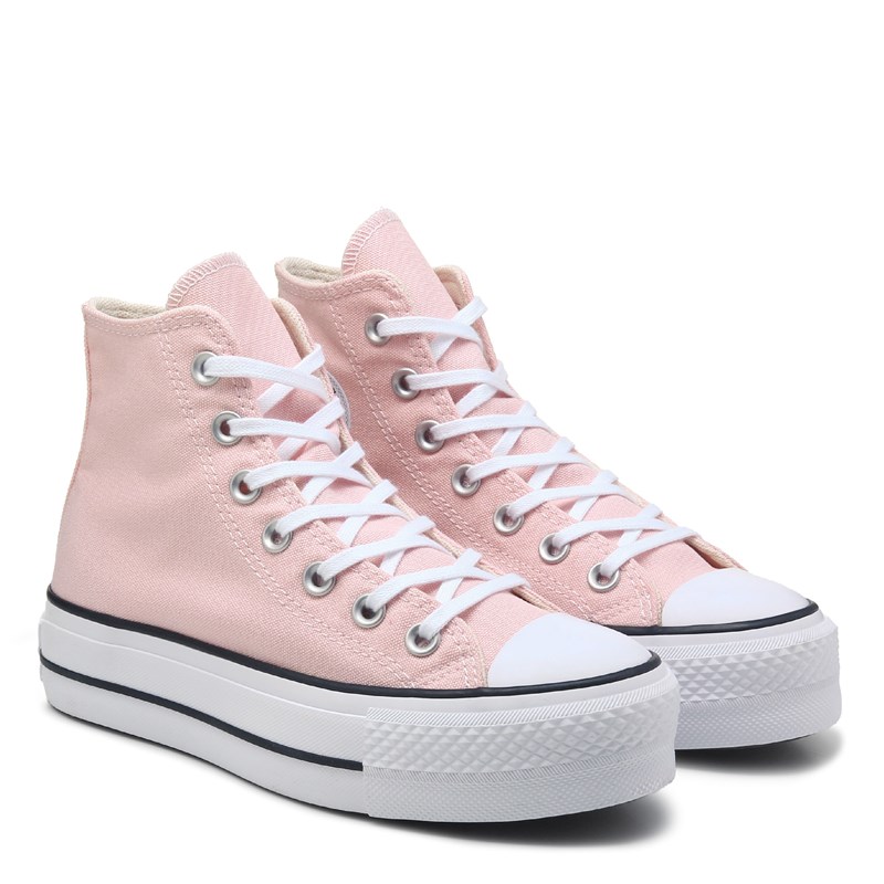 UPC 194434731491 product image for Converse Women's Chuck Taylor All Star Hi Lift Platform Sneakers (Pink/White/Bla | upcitemdb.com