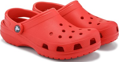 Red Crocs Clogs Sandals Famous Footwear