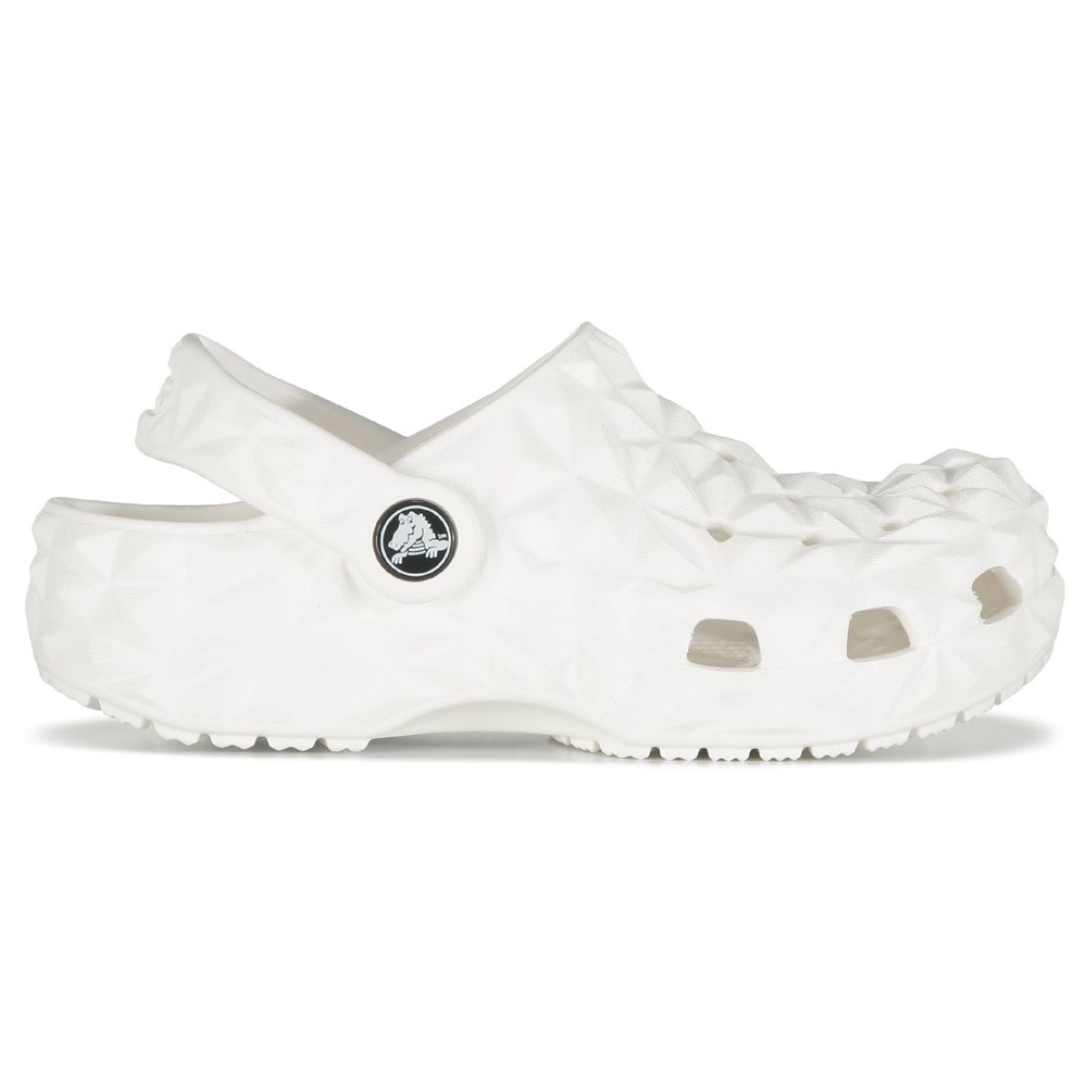 Big kids 2024 white crocs