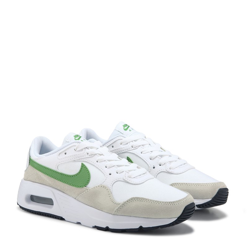 Nike Women's Air Max Sc Sneakers (White/Green) - Size 5.0 M -  CW4554-117