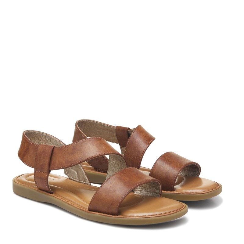 B. O.C. Women's Kacee Flat Sandals (Dark Tan) - Size 10.0 M -  b.o.c., BC0034825