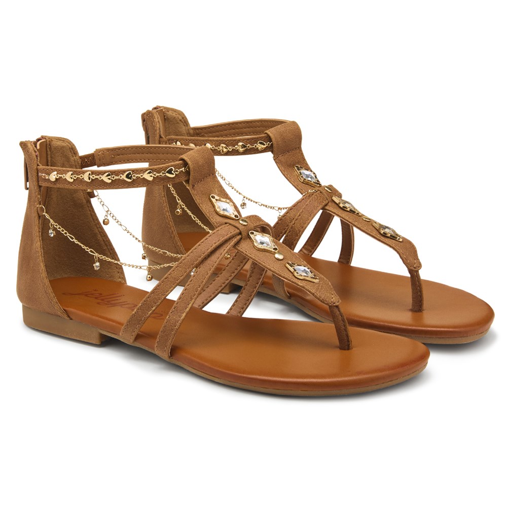 Jellypop Women s Roman Gladiator Sandal Famous Footwear