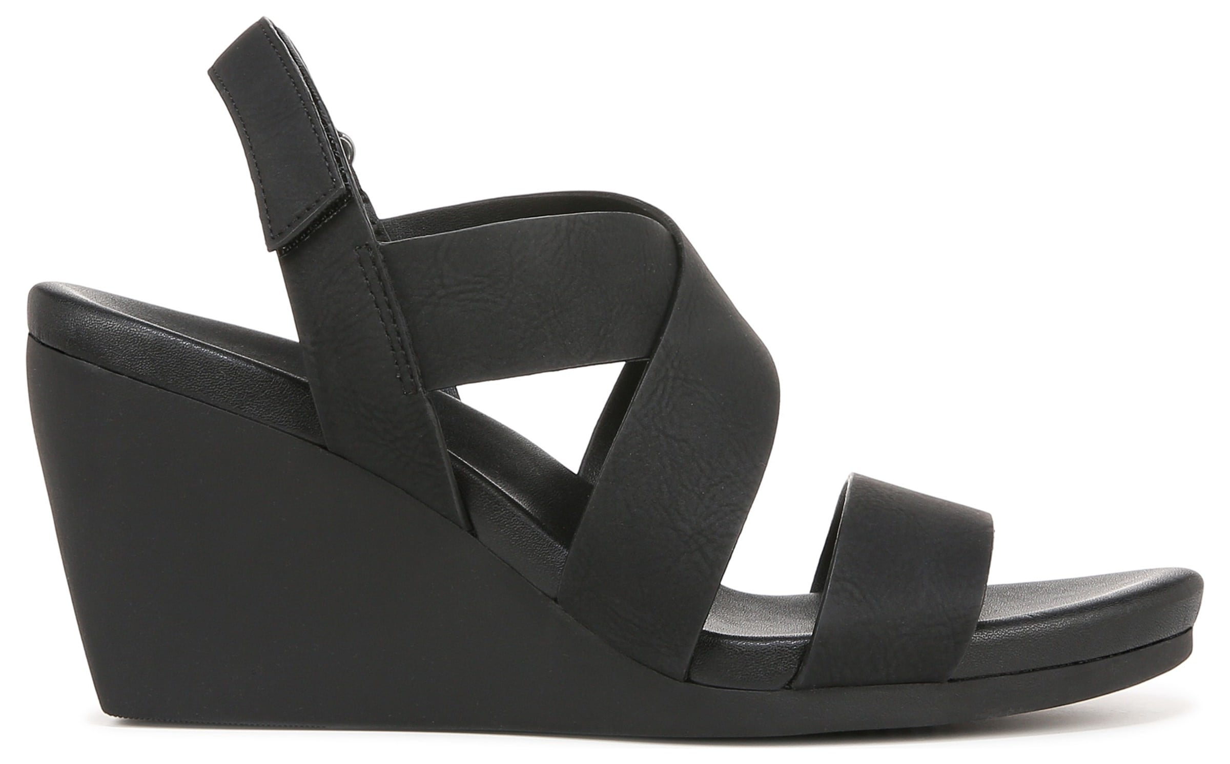 Wide Width Women's The Palmer Sandal By Comfortview by Comfortview in Black  (Size 8 W) - Yahoo Shopping