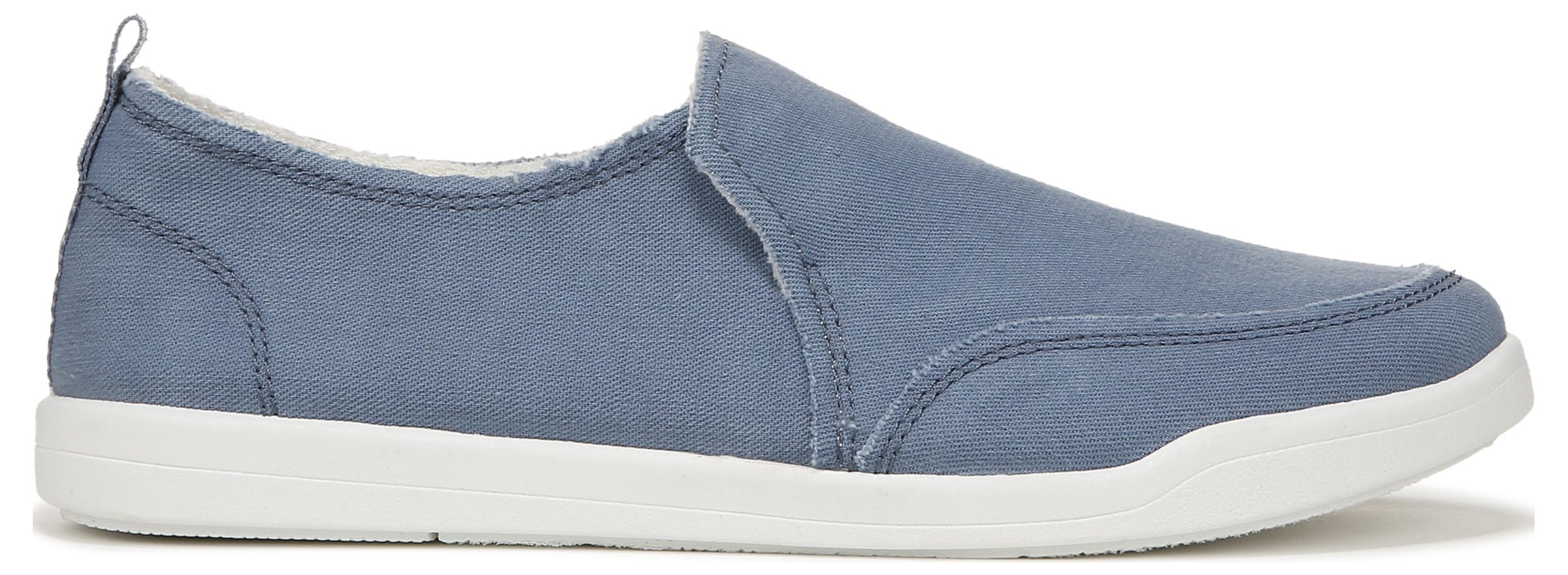 Vionic Malibu Canvas Frayed Washable Slip-On Sneakers