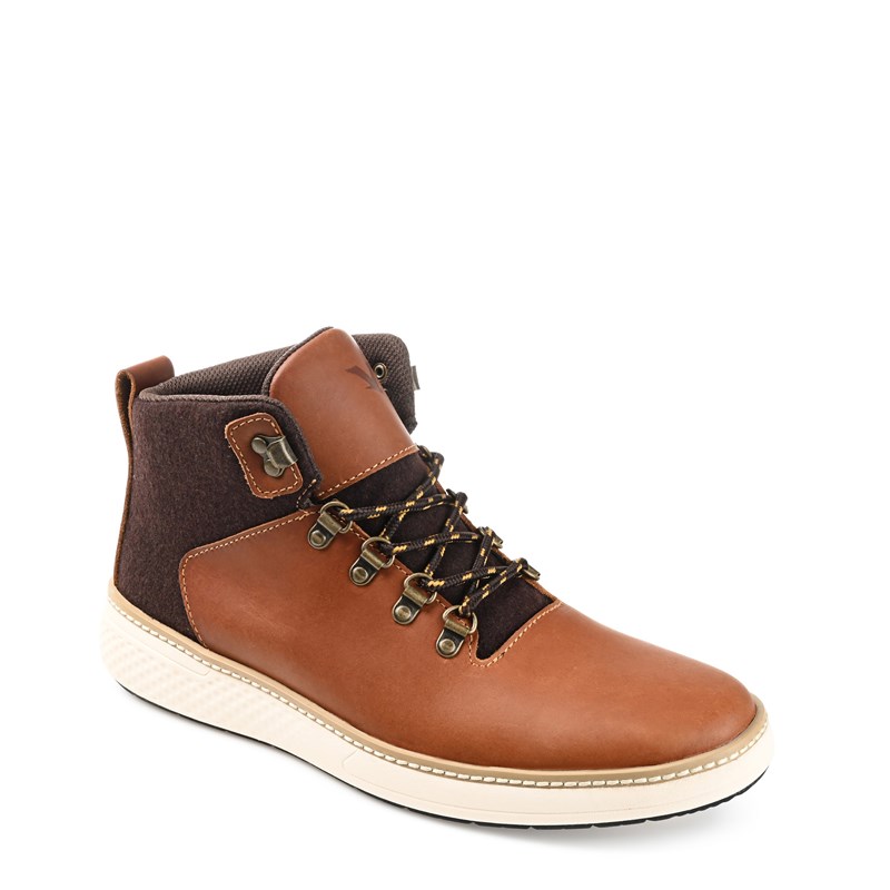 Territory Men's Drifter Sneaker Boots (Brown Leather) - Size 8.5 M