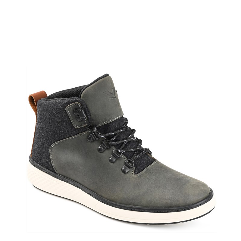 Territory Men's Drifter Sneaker Boots (Grey Leather) - Size 9.0 M