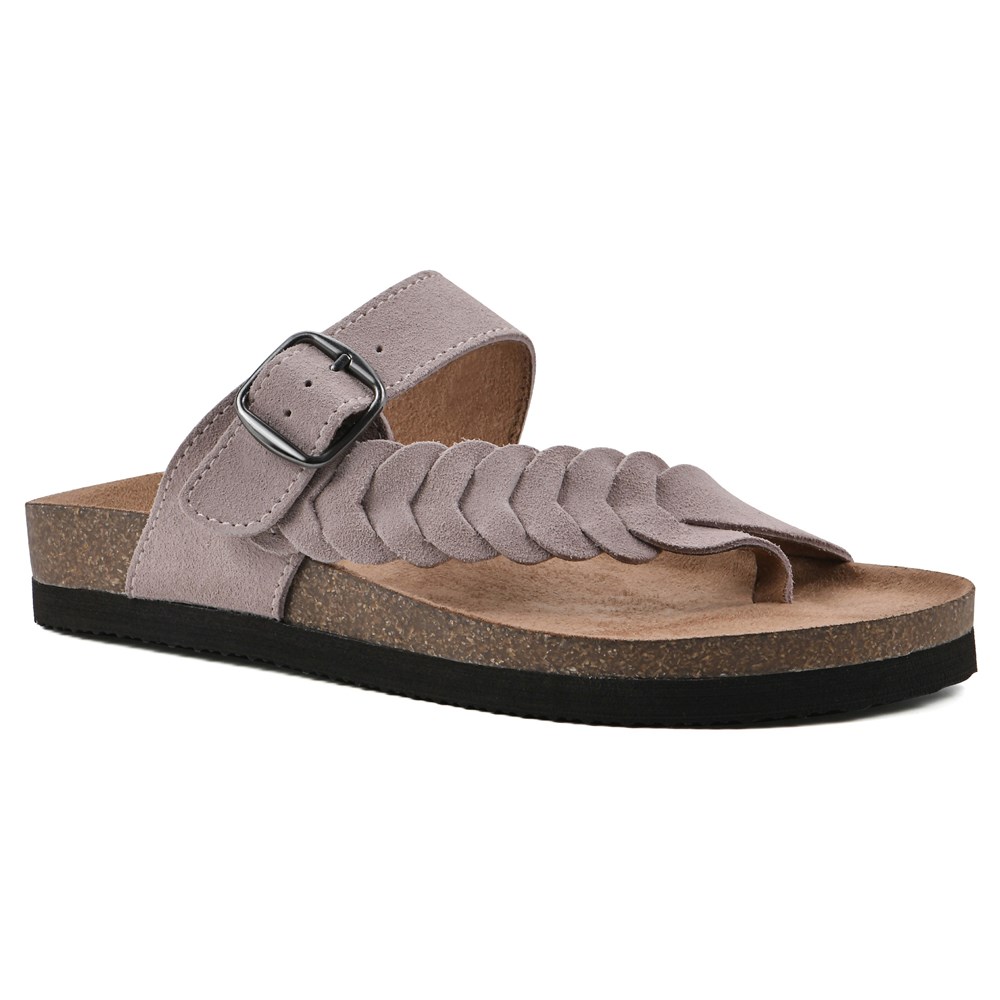 Famous footwear hot sale white mountain sandals