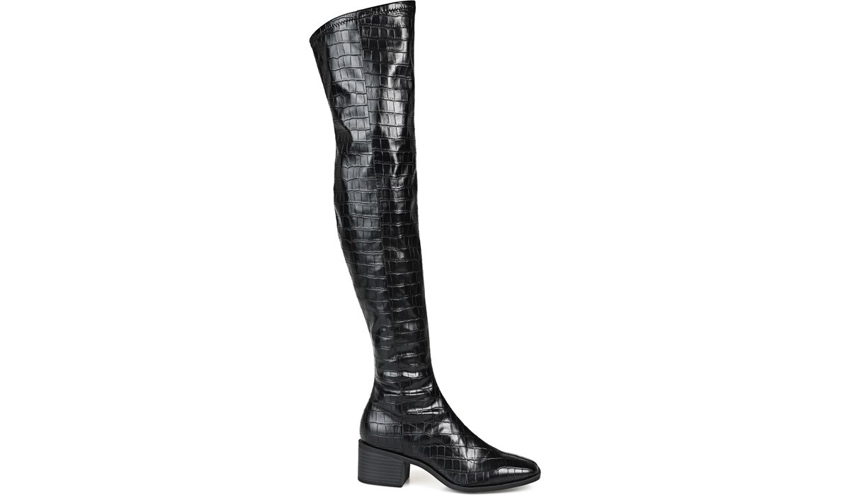 Journee Collection Womens Mariana X Wide Calf Over The Knee Boot