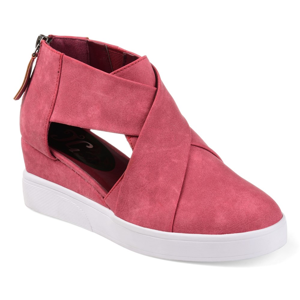 Journee wedge sneakers online