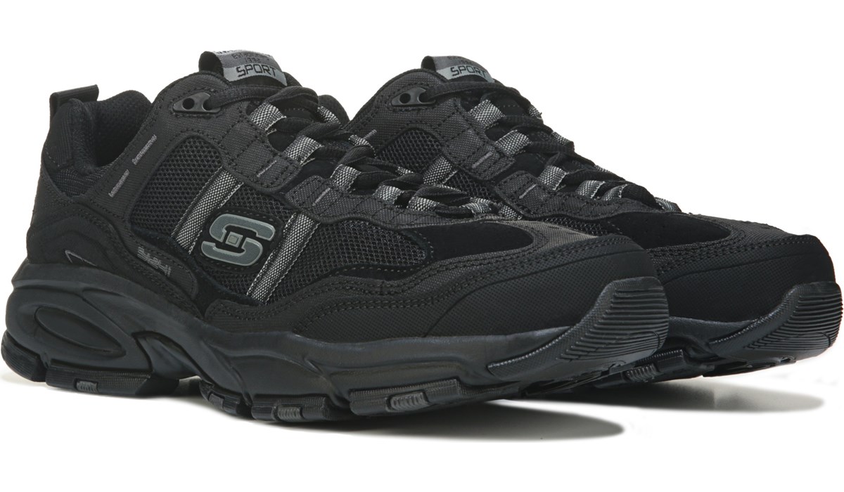 Skechers Men's Vigor 2.0 Trait Memory Foam Wide Sneaker | Famous Footwear