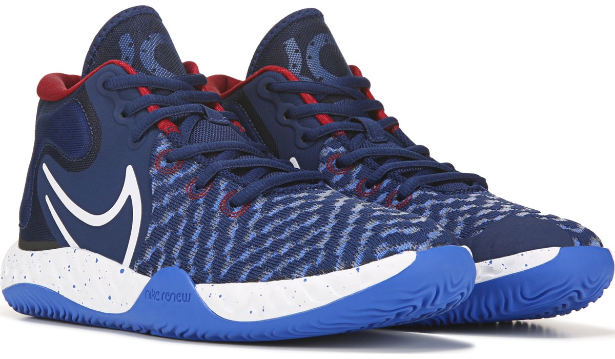kd red and blue shoes