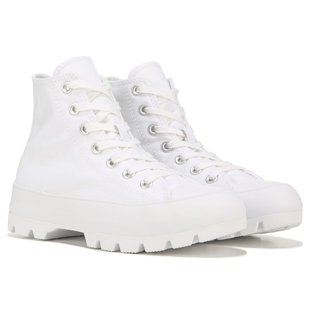Womens Converse Chuck Taylor All Star Hi Lugged Sneaker - White