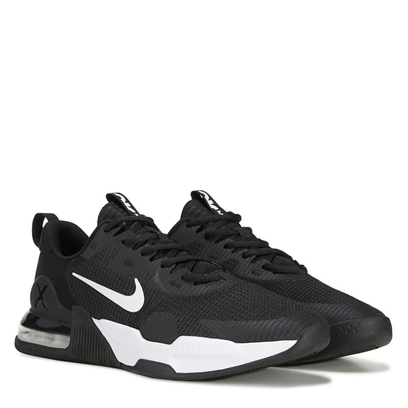 Nike Men's Air Max Alpha Trainer 5 Sneakers (Black/White) - Size 10.5 M