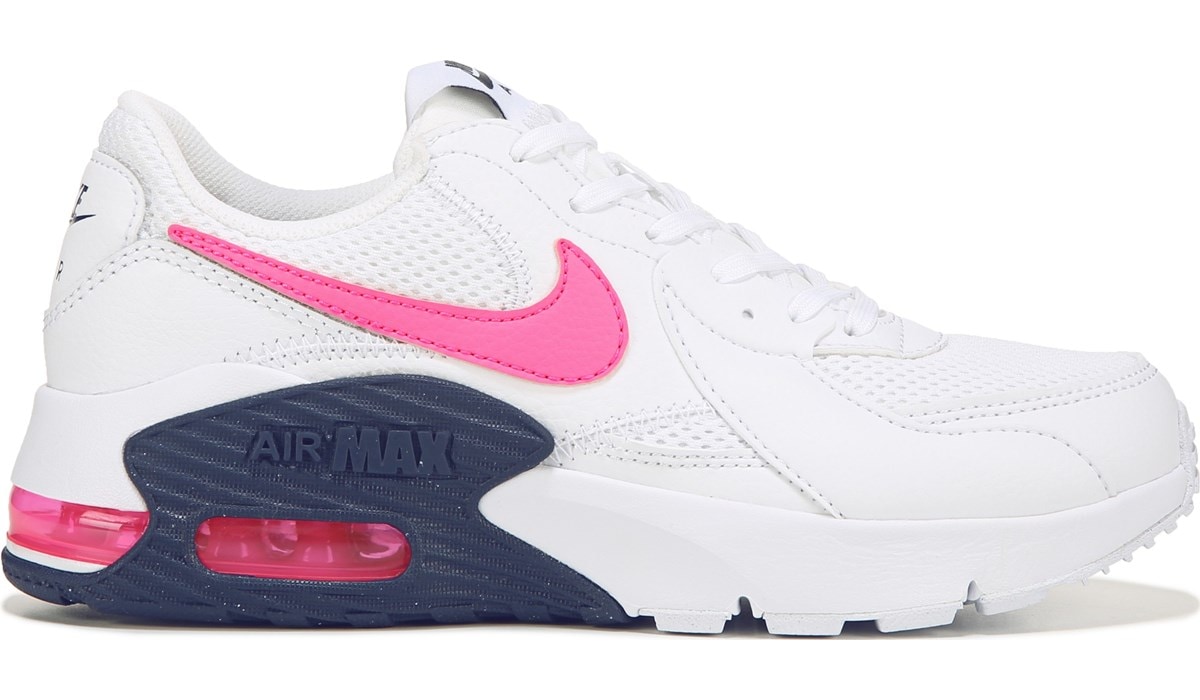 pink and white air maxes