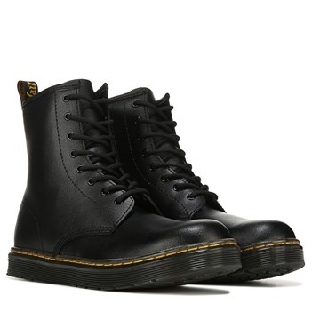 Dr. Martens Kids' Zavala Combat Lace Up Boot Big Kid | Famous Footwear