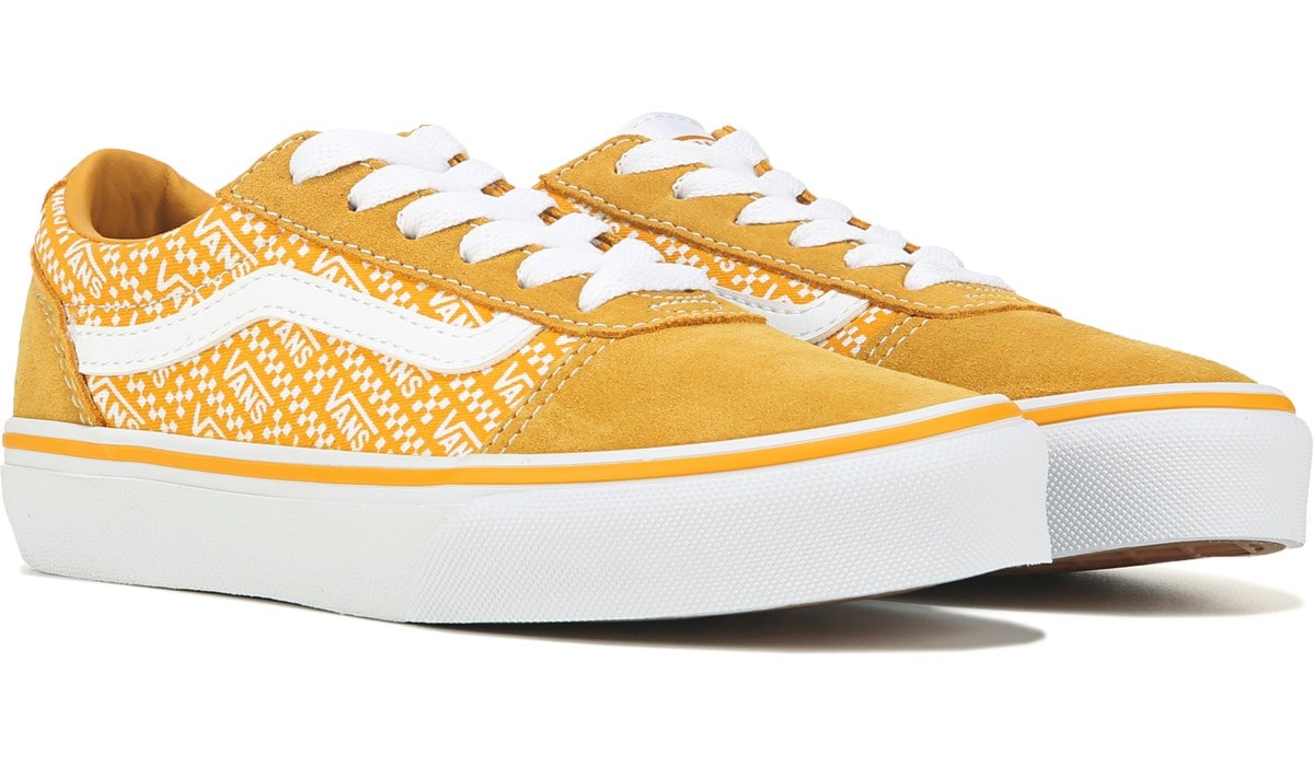 Vans Ward Kids' Skate Shoes, Boy's, Size: 2, Med Yellow