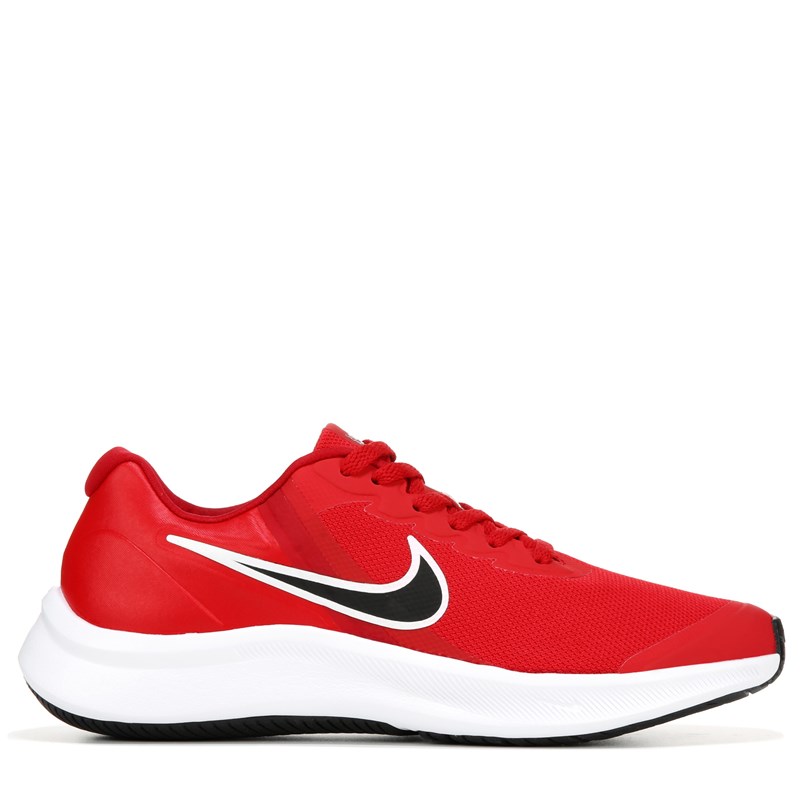 red nike running sneakers