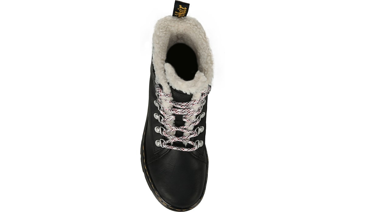 Dr. Martens Women's Combs Lace Up Boot Black, Boots, Famous Footwear