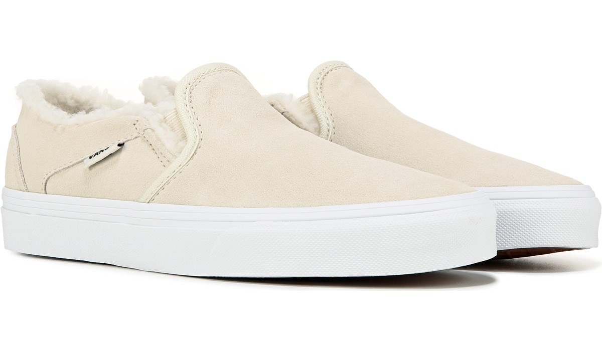 women's vans asher loafers