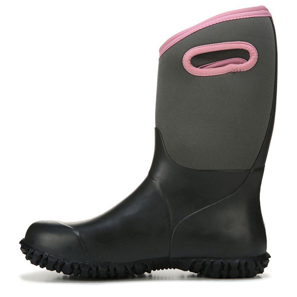 Bogs Kids factory Classic Rain Snow Boot Waterproof Warm Joyful Pink Big Kid Size 4