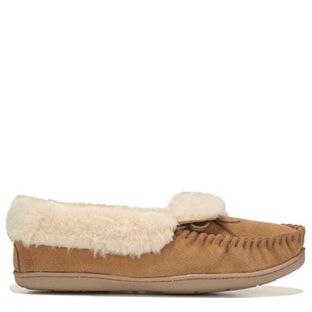 minnetonka moccasin women's tabby folded trapper slipper