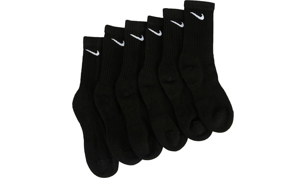 Nike Everyday Cushioned Training Crew Socks (3 Pairs) | eduaspirant.com