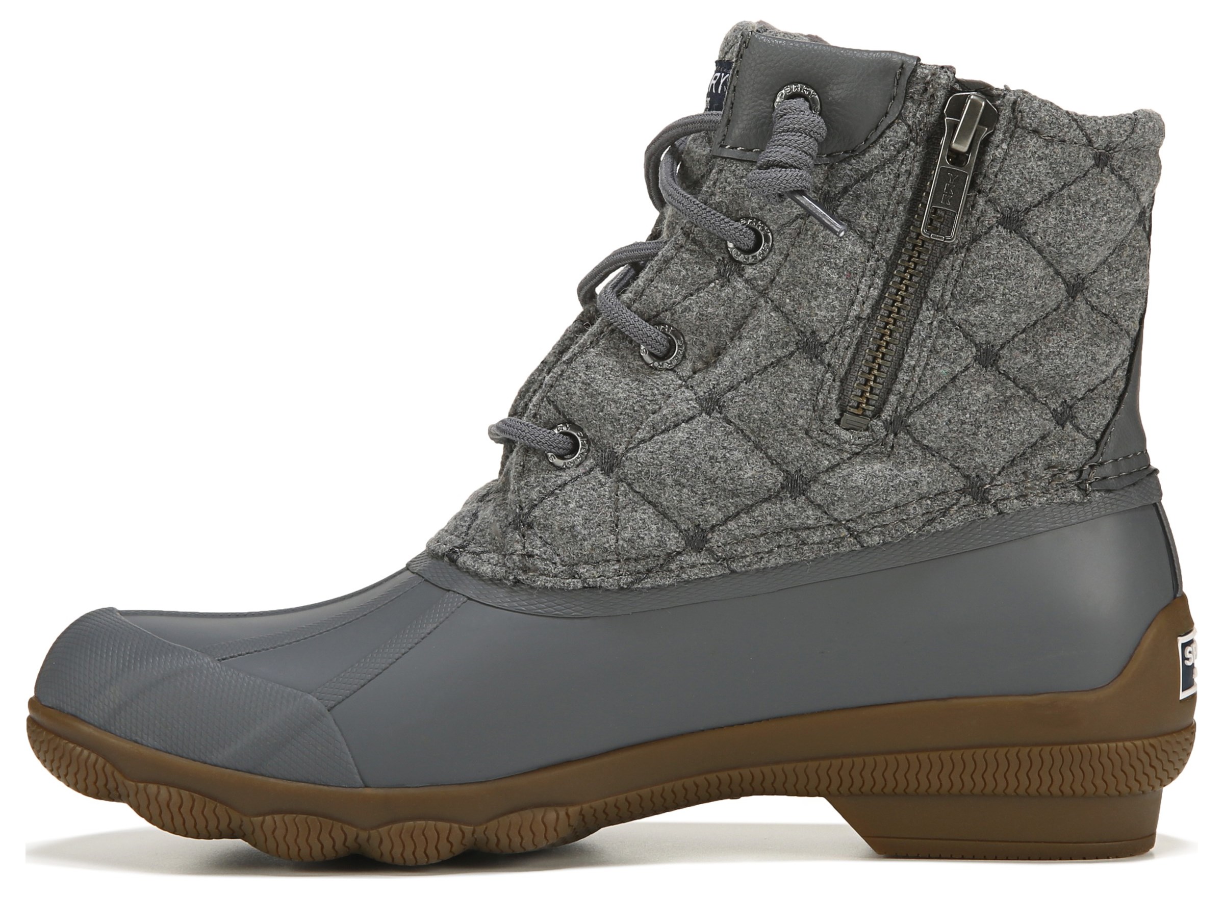 Sperry syren gulf duck shop boot grey