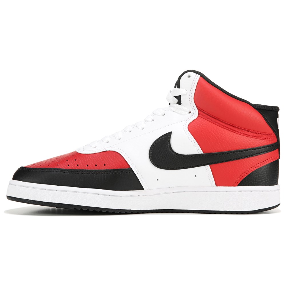 nike high top sneakers red