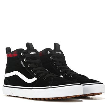 vans high top hombre negro