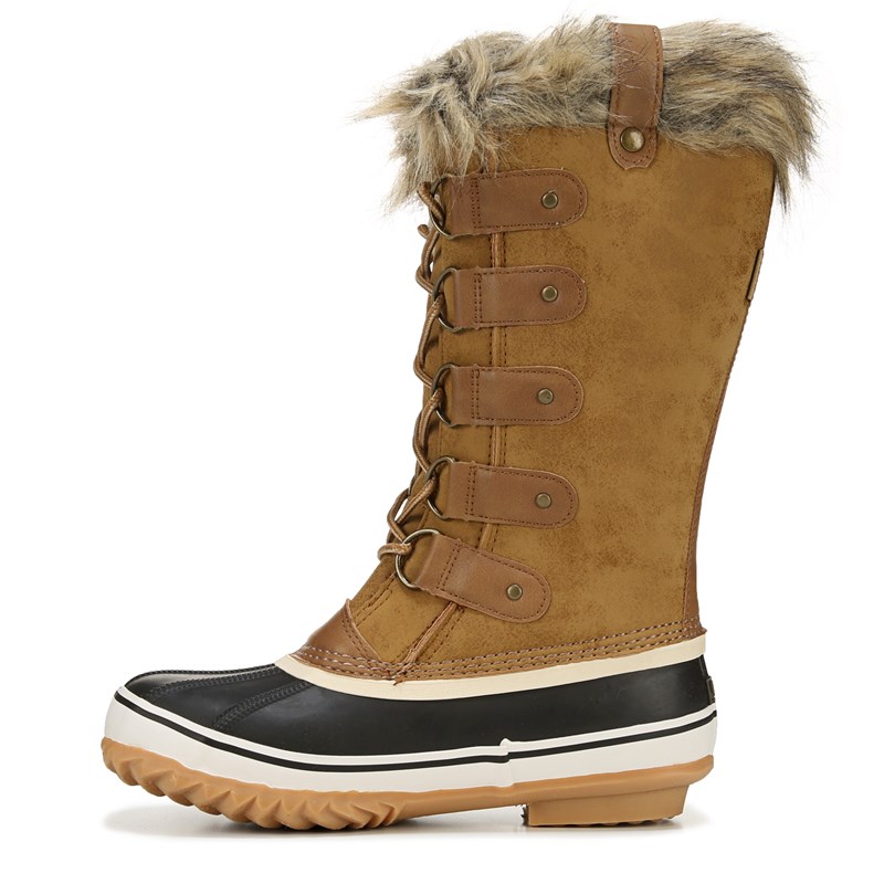 jbu by jambu ella waterproof faux fur trim boot