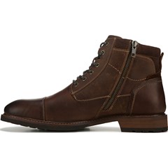 florsheim men's chalet cap toe lace-up boots