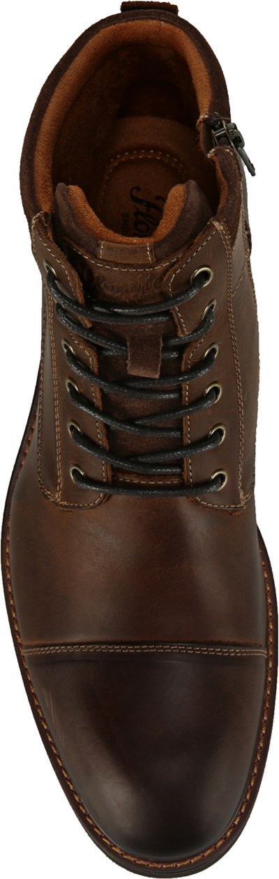 florsheim men's chalet cap toe lace-up boots