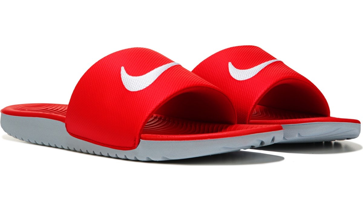 nike red sandals