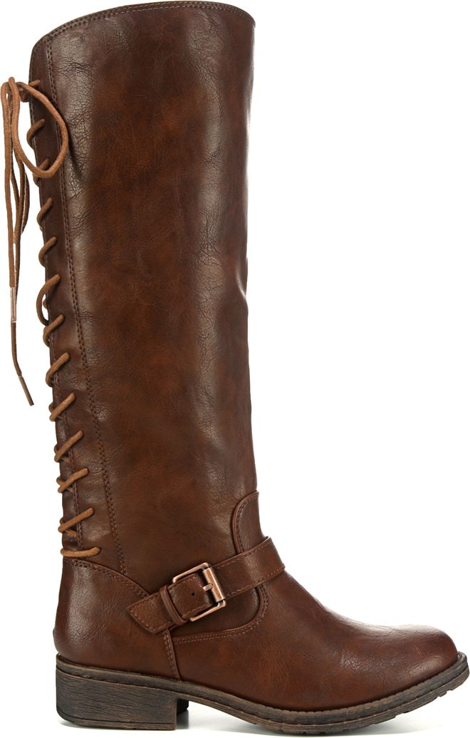 women's selden back lace tall boot